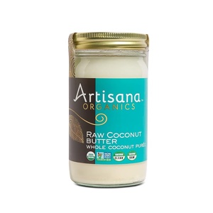 Jar of our favorite coconut butter